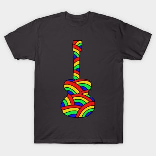 Rainbow Guitar T-Shirt